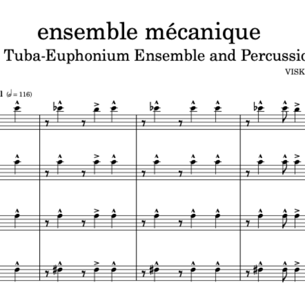 ensemble mécanique (Tuba-Euphonium)